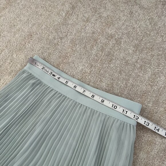 Aritzia Wilfred Twirl Pleated Pull On Midi Skirt S - Picture 6 of 8